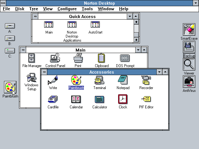 Norton Desktop 2.0 - desk